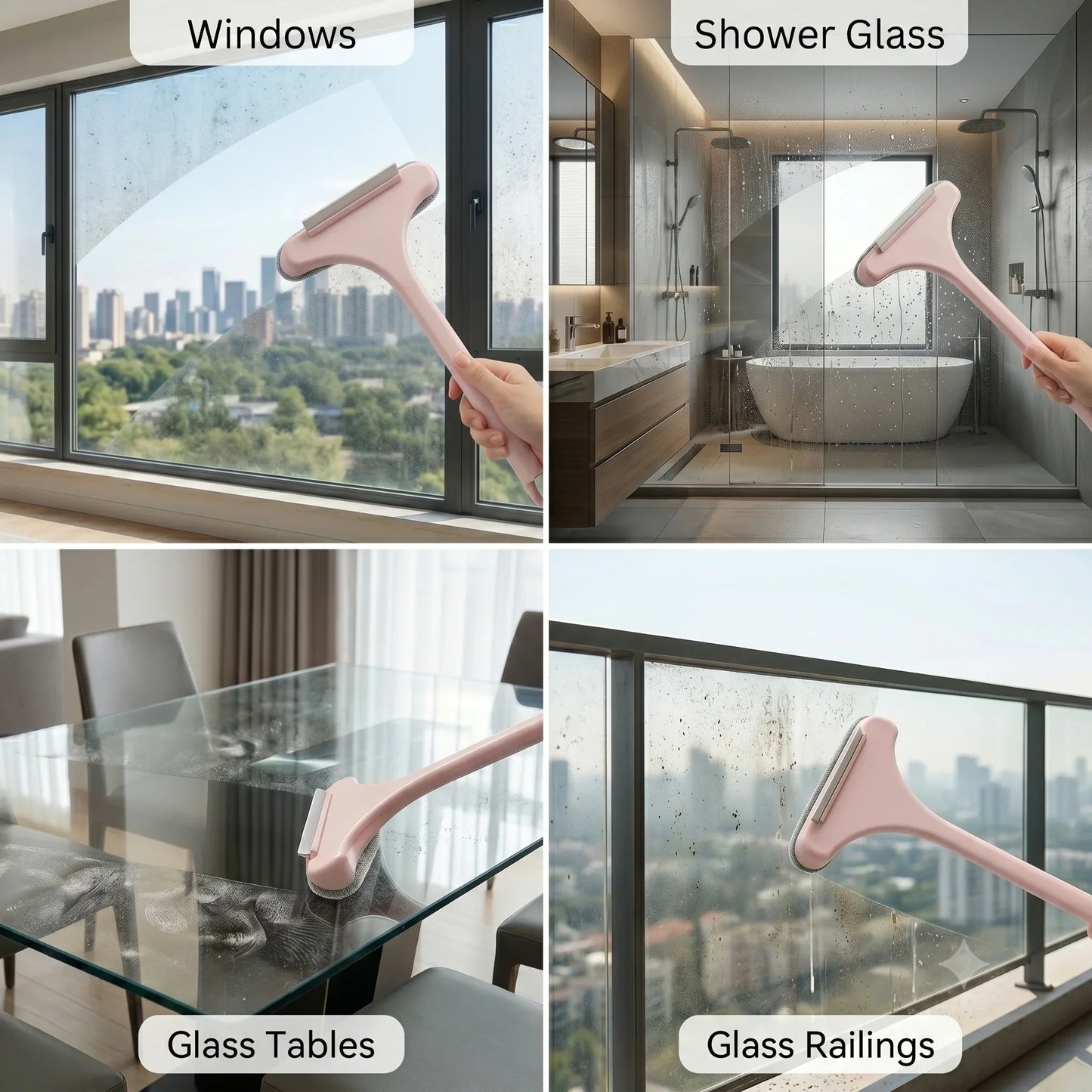 QuickScrub - Window Wiper | Quick Clean | Multipurpose Cleaning