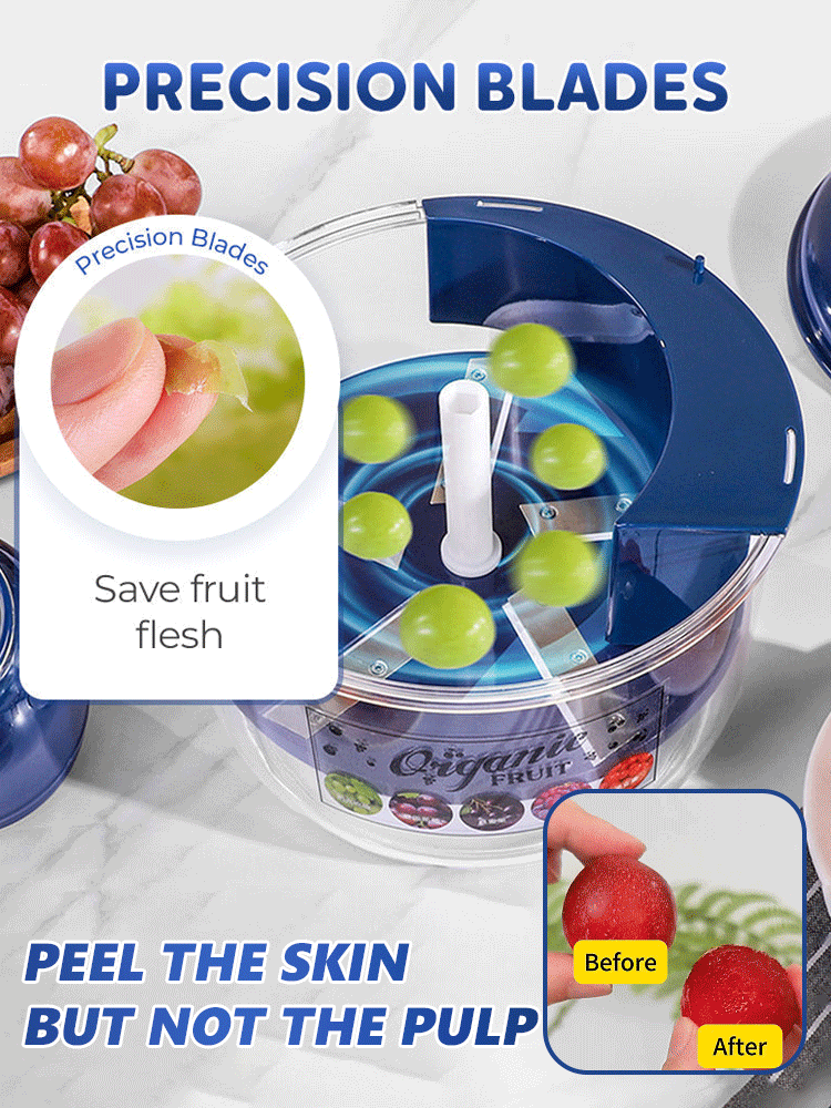 QuickPeel Pro™ Peel Garlic, Grapes & Veggies in Seconds | 1 Year warranty