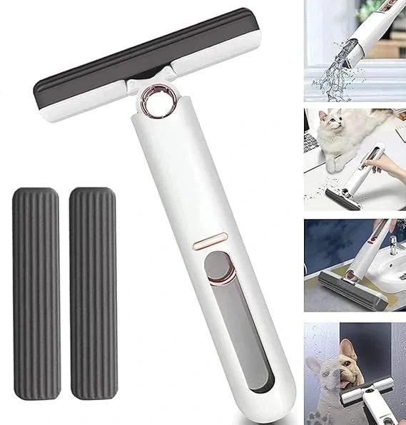 QuickMop™ – 2-in-1 Mop | Self-Squeezing Roller | Lightweight & Space-Saving