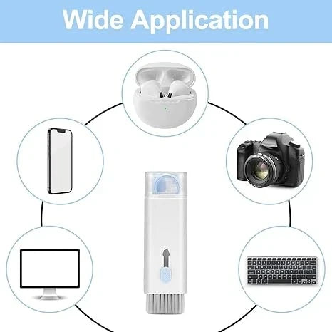 CleanCraft™ – Cleaning Kit | 7-in-1 Multifunctional Tools | For Keyboards, Gadgets & More