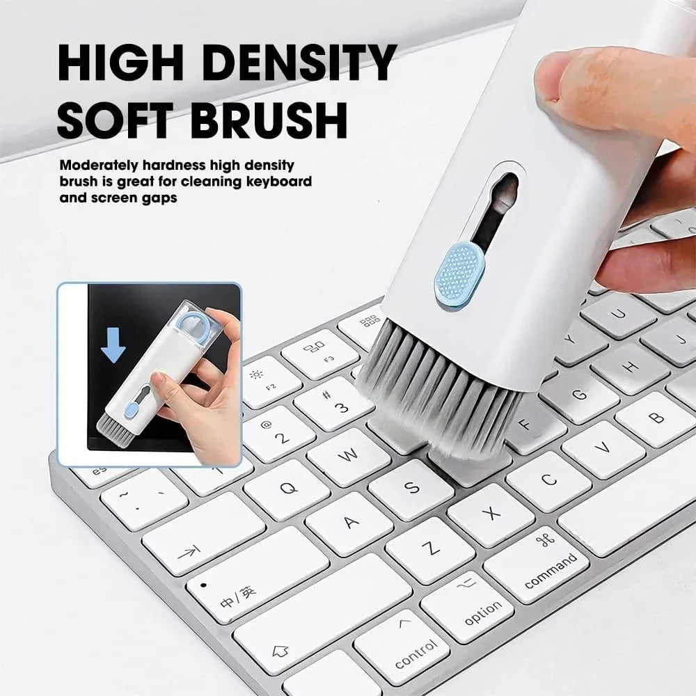 CleanCraft™ – Cleaning Kit | 7-in-1 Multifunctional Tools | For Keyboards, Gadgets & More