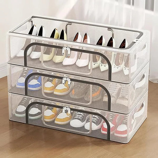 PVC Shoe Storage Box - Waterproof And Foldable (BUY 1 GET 1 FREE)