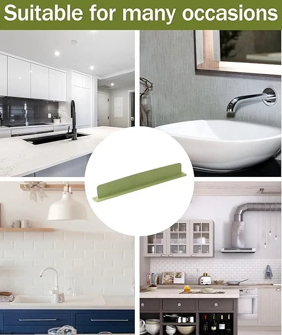 SplashShield™ – Sink Splash Guard | Flexible Silicone | Keeps Counters Dry & Clean