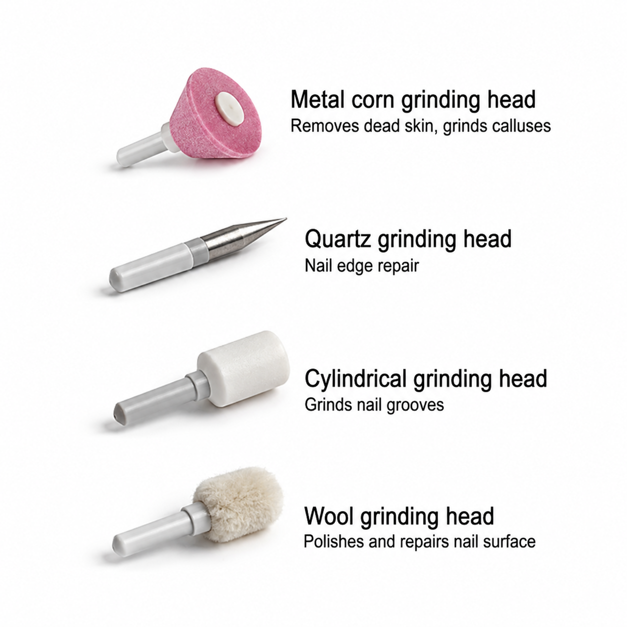 Professional Electric Nail Drill – Multi-Head & Digital Speed Control