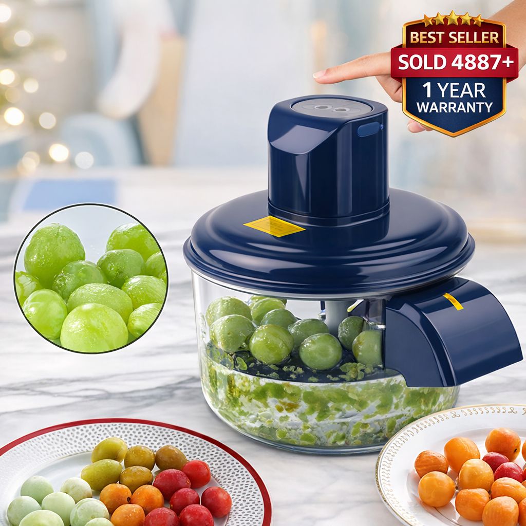 QuickPeel Pro™ Peel Garlic, Grapes & Veggies in Seconds | 1 Year warranty