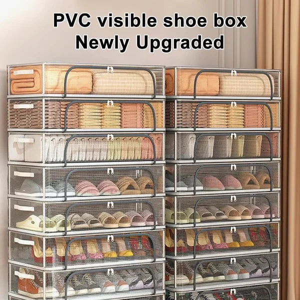 PVC Shoe Storage Box - Waterproof And Foldable (BUY 1 GET 1 FREE)