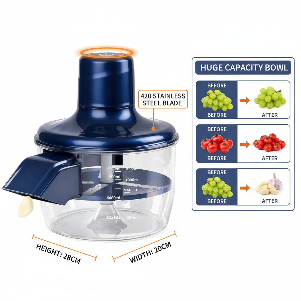 QuickPeel Pro™ Peel Garlic, Grapes & Veggies in Seconds | 1 Year warranty