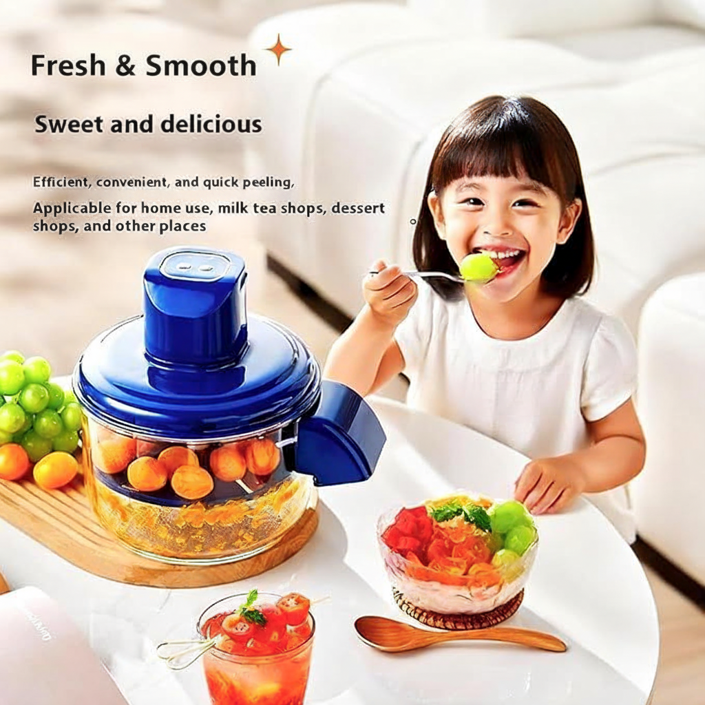 QuickPeel Pro™ Peel Garlic, Grapes & Veggies in Seconds | 1 Year warranty